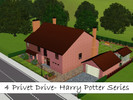 Sims 3 — 4 Privet Drive by Alyssabelle — A part of the Harry Potter Series, 4 Privet Drive was Harry's home for 17 years.