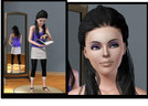 Sims 3 — Wednesday Addams V2 by jennygirl17 — Well here is my new version of my Wednesday Addams, she is a true beauty