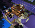 Sims 3 — Small house in Centre by Galonger — This expensive Ville is small, so You can place it in many places.