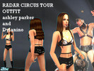 Sims 2 —  by ashleyparker — Britney Spears at the European Tour, Britney had brown hair . It\'s with the RADAR outfit,
