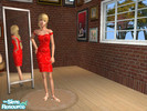 Sims 2 — Teen Valentine Dress by schoggette — Recolour of original Sims formal dress for teens! Now with a touch of the