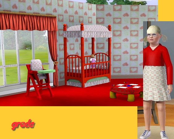 Sims 3 — Hearts v3 by Greda — Pattern