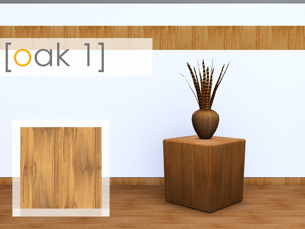 Sims 3 — Oak 1 by madaya74 — horizontal oak wood pattern