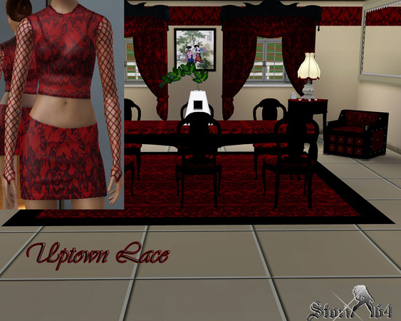 Sims 3 — Uptown Lace by stori_64 — Fancy High life Lace