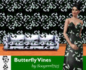 Sims 3 — Butterfly Vines by socgrrrl725 — Butterflies on the Vine w/3 colorable palettes