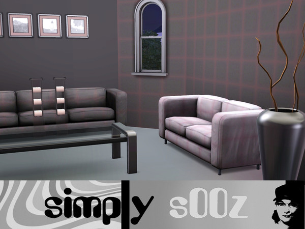 Sims 3 — Simply Bubblegum by s00z — A soft, fading, square pattern.