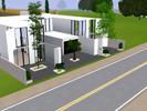 Sims 3 — Fenwick House by mojo — My first attempt at a modern house, unfurnished, will leave that upto the experts.