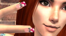 Sims 2 — Lady Bug Nails!! by UltimaSims — Lady bug patterened nails!