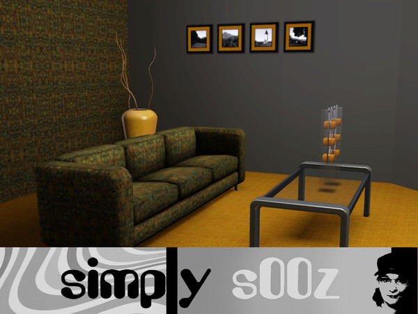 Sims 3 — Simply Jacquard by s00z — A traditional fabric pattern.