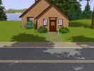 Sims 3 — Starter Cottage by creamycupcakes — This starter cottage is perfect for one sim or a couple. It has a living and