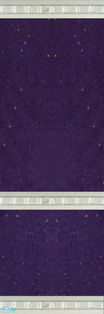 Sims 2 — Midnight Sparkles Set Individual Item 1b by WelshWitch — Midnight Sparkles Walls. Great for living rooms/kids