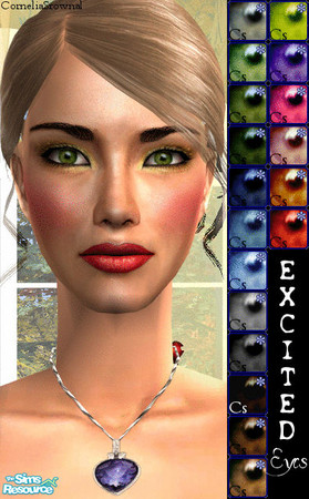 Sims 2 — Excited Eyes by CorneliaSrownal — 