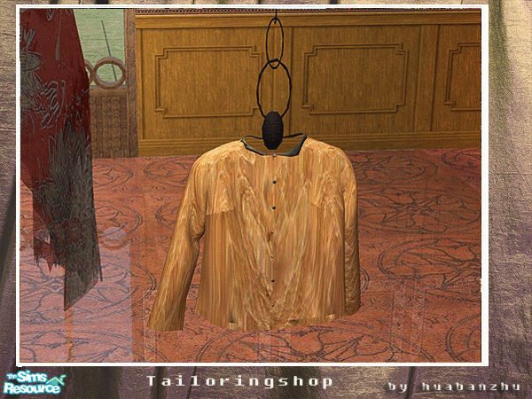 Sims 2 — Tailorshop - Deco cloths by huabanzhu — 