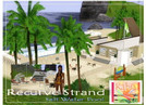 Sims 3 — Recurve Strand Salt Water Pool by Angalla — A swimming pool right there at the beach! Timid swimmers or children