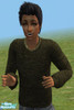 Sims 2 — baggy sweater for teen males  by jodler — sweater for teens 