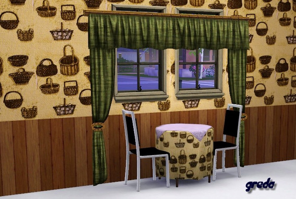 Sims 3 — Baskets v1 by Greda — Pattern