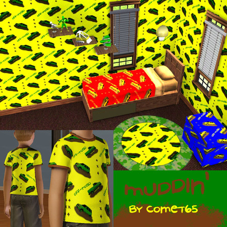 Sims 3 — Muddin' by comet65 — From Little Boys to Big Boys with Toys, guys just love to play in the mud. When you have to