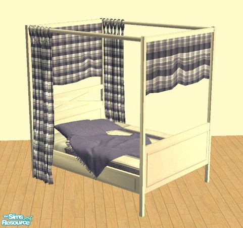 Sims 2 — TC 143 Newport Bedroom - Bed by susilein — Part of my recolor of Sasilias Newport bedroom.