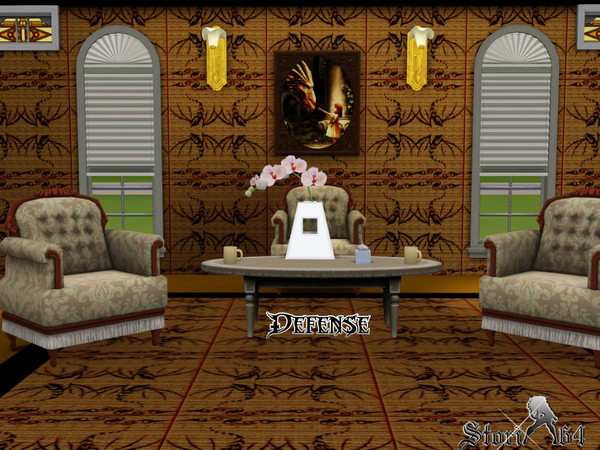 Sims 3 — Defense by stori_64 — 4 Dragons in formation as if prepared for battle. In presentation pics: Dress: