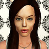 Sims 3 — Angelina Jolie face mask by flajko — This is face mask that makes sims more realistic and it is designed for my