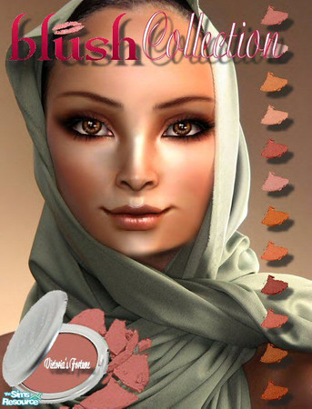 Sims 2 — VF Blush Collection by fortunecookie1 — These blushes are sure to make your sims blush! These come in 12 colors