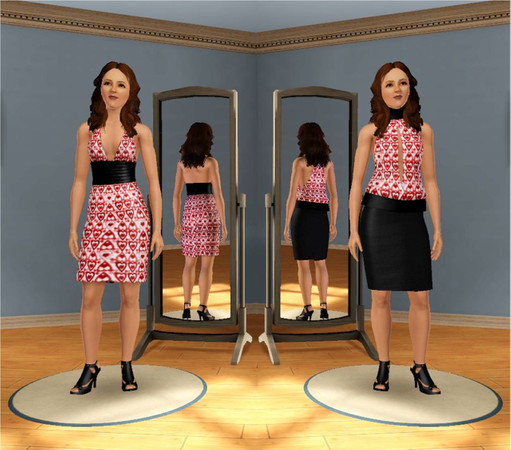 Sims 3 — hearts pattern 2 by anahirocio — hearts pattern 2