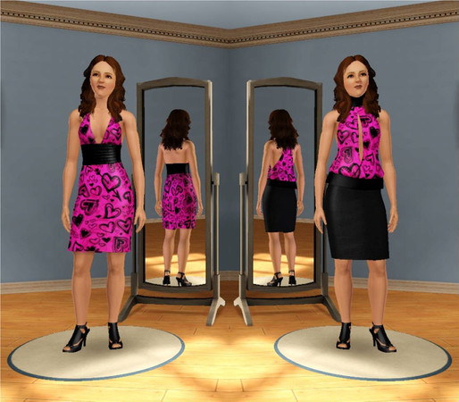 Sims 3 — hearts pattern by anahirocio — hearts pattern