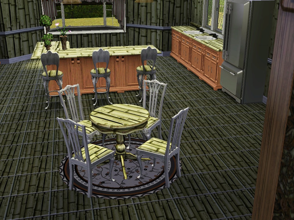 Sims 3 — bamboo pattern by anahirocio — bamboo pattern