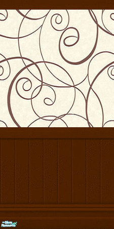 Sims 2 — Scrolling by stacia_angel — scrolling with dark wainscoting