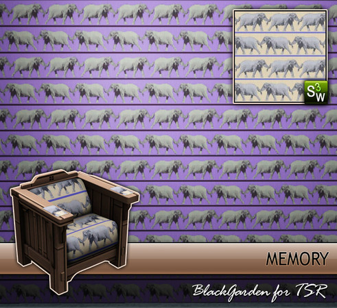 Sims 3 — Memory by BlackGarden — Elephants don't forget anything, maybe these guys can help your absent minded Sims out.