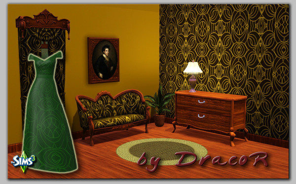 Sims 3 — Ornament III by DracoR — This pattern will be beautiful in your house!