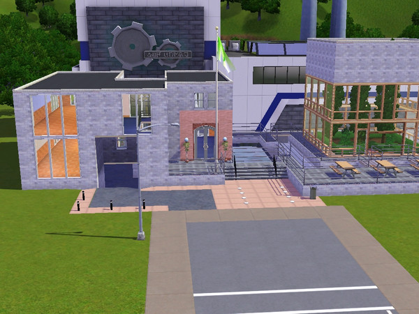 Sims 3 — Area 5.1 BioRobotics Facility by thetford — The Science of Bio-Robotics has long been a theory, but now due to