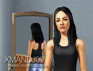 Sims 3 — CJ Melendez (Michelle Rodriguez) by XMan2009 — CJ was a cop, but now works for Divine Enterprises as top
