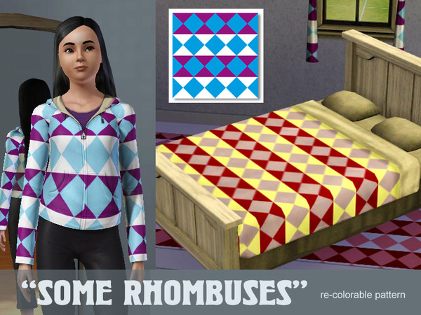 Sims 3 — Some rhombuses by Hanna_Darzy — rhombuses
