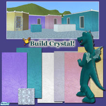 Sims 2 — evi2s  Build Crystal! by evi — Walls as magic aas crystal balls! You can create fairy lots, castles, glassy