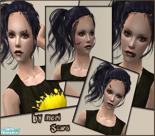 Sims 2 — Bloody Scars  by merisims — Simaniac Horror