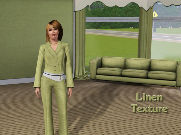 Sims 3 — Linen by Tabeetha — A solid color linen texture. 