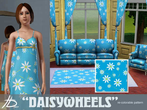 Sims 3 — Daisywheels by Hanna_Darzy — daisywheels