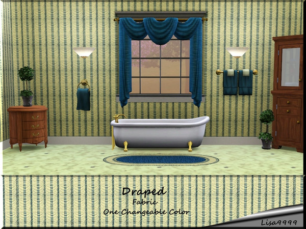 Sims 3 — Draped by lisa9999 — A texture that looks like draped fabric. One changeable color. Lisa9999