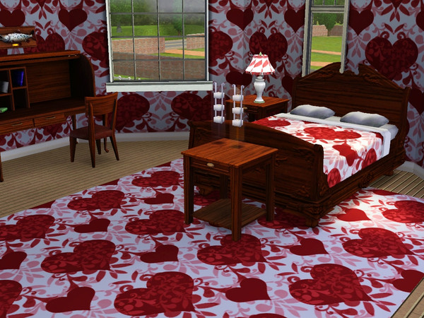 Sims 3 — heart pattern by anahirocio — heart pattern