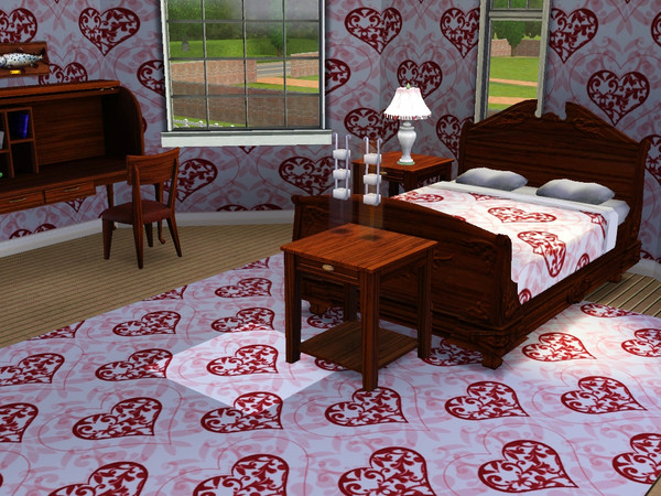 Sims 3 — heart pattern by anahirocio — heart pattern