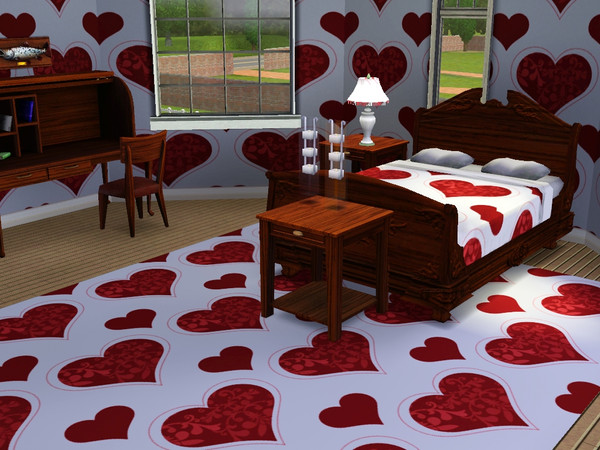Sims 3 — heart pattern by anahirocio — heart pattern