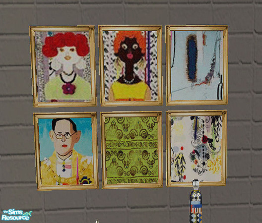 Sims 2 — Zahamika - paintings by steffor — 