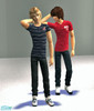 Sims 2 — Hollister Clothing by jubmini — Hollister Outfits for Stylish guys. by juminillo; mesh by simsguys.net