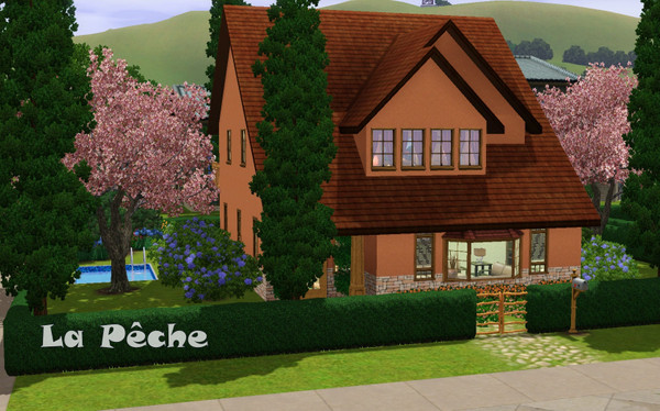 Sims 3 —  by canuckdiva — 151 or 107 Industrial Drive, Riverview. Enjoy a bright, cheery atmosphere in this little