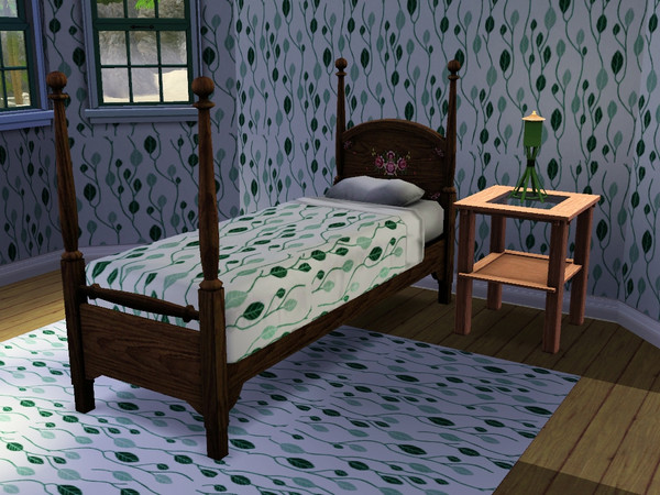 Sims 3 — hojas pattern by anahirocio — hojas pattern