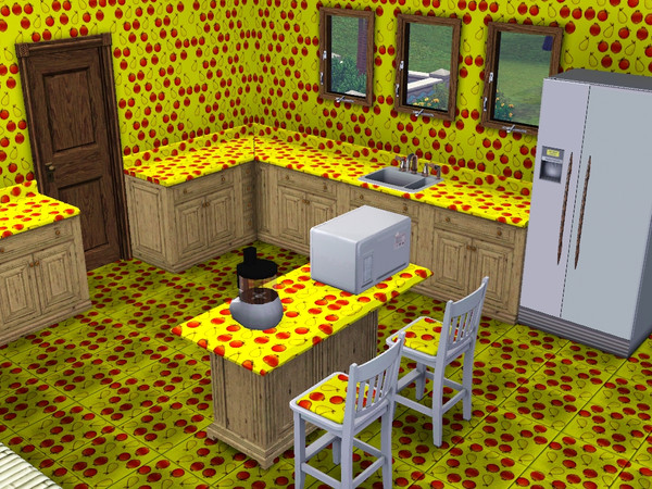 Sims 3 — fruits pattern by anahirocio — fruits pattern