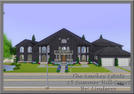 Sims 3 — The Smokey Estate by 1lindseyy — This two-story five bedroom home features an outdoor party house, playground