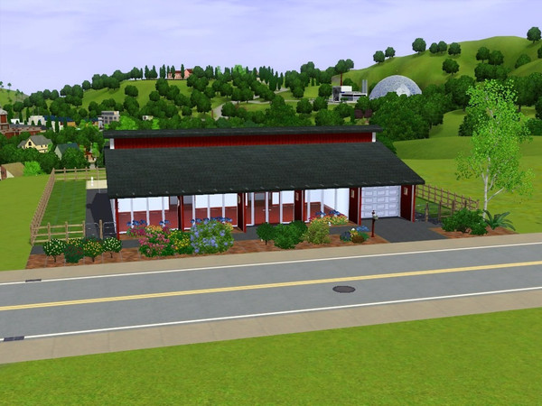 Sims 3 — A Fresh Perspective by kattmc3 — A fresh look at modern style this home includes 3 bedrooms,2 bathrooms, pool