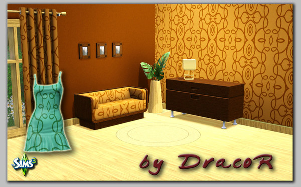 Sims 3 — Modern V by DracoR — This pattern will be fantastic in your home!